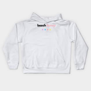 Beach Bunny Merch Squares Kids Hoodie